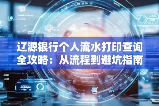 辽源银行个人流水打印查询全攻略:从流程到避坑指南