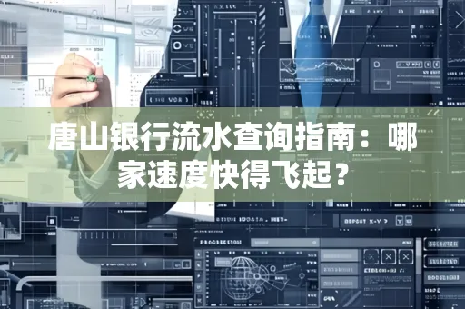 唐山银行流水查询指南:哪家速度快得飞起?